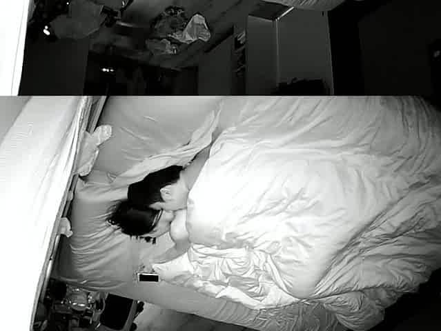 Amateur fucking while on hidden cam