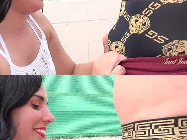 Sultry Spanish MILF Linda Del Sol Seduces the Pool Boy