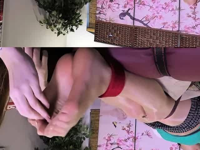 Amateur lesbian foot fetish