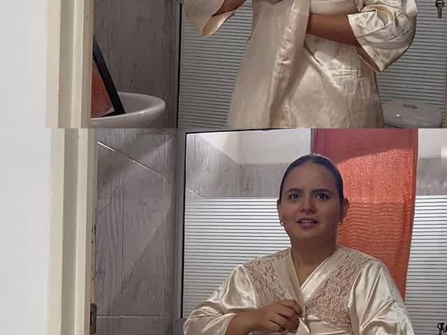 My Stepsister Caught Me Watching Her in the Shower and She Makes Me Her so as Not to Snitch on My Stepfather
