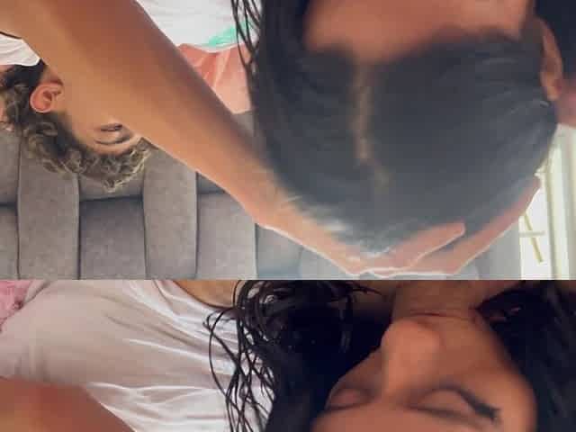 My Stepsister Looks for a Way to Find Me to Fuck Her and I Fuck Her Hard Until I Come on Her