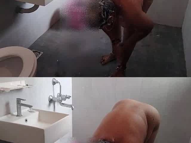 Chubby Aunty Hot Bathing