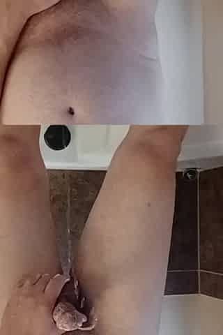 Pissing Masturbation