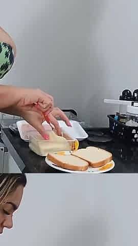 My MILF Stepmom Brought Me a Snack and Ended up Catching Me Masturbating and Asked to Fuck Her Ass