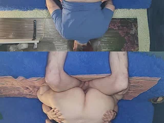 Screwing an amputee stump wife with no legs and a large white booty pawg during her period menstruation