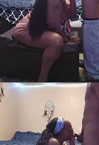 Mature Ebony Sucks Dick And Gets Hot Facial