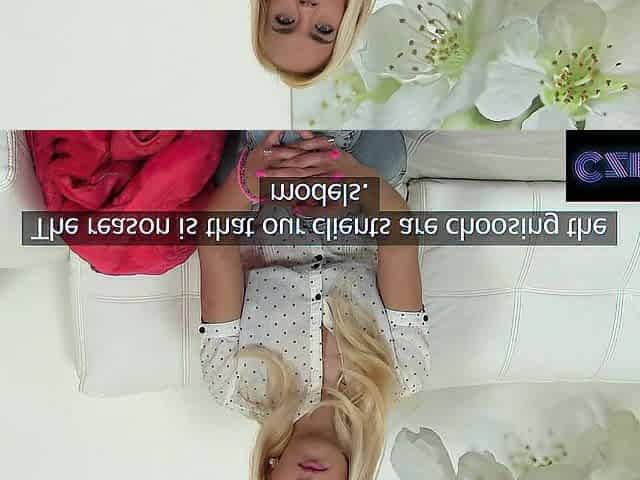 Blond Waitress has craves to be a MAJOR PORNSTAR - CzechXXX