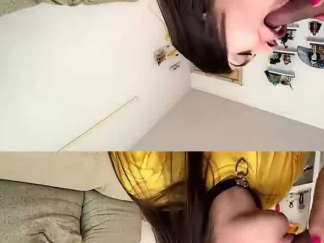 Petite Girl - Takes Big Cock