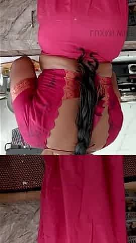 Neighbour Took Video When Wife Cooking in Blouse