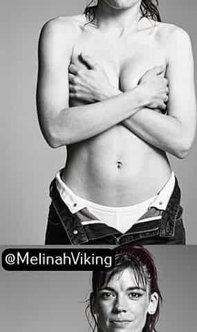 B&w Topless Photoshoot