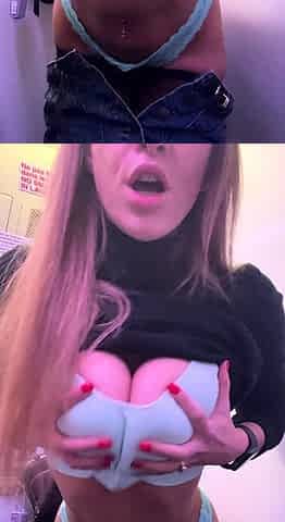 Blonde MILF with Big Boobs Playing Cam Free Porn