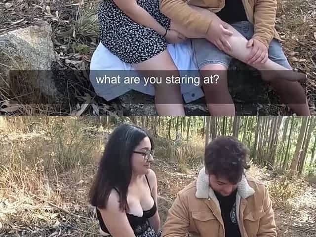 I Meet A Stranger In The Woods And It Ends With A Happy Ending With Verified Amateurs