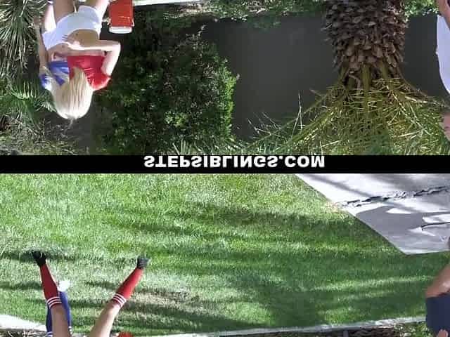 Hawt Charlotte Sins And Kenna James Having Outdoor Joy With Stepdad