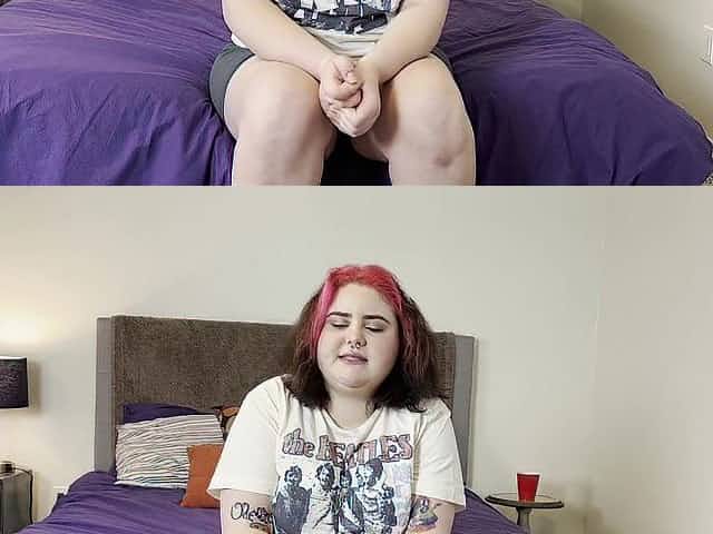 Casting Curvy: Thick PAWG College Student Is a Screamer in Porn Auditions
