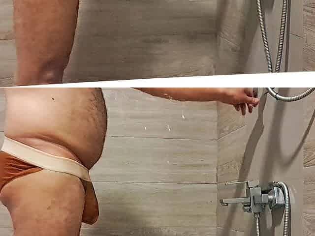 Cum on washroom...and shower