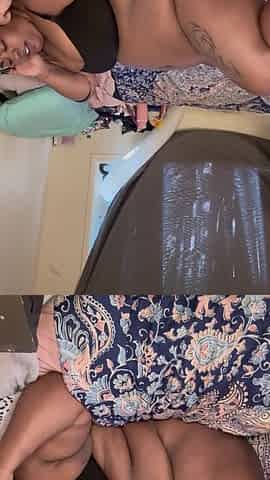 I had to bust this preggo vagina open for the devil ;)