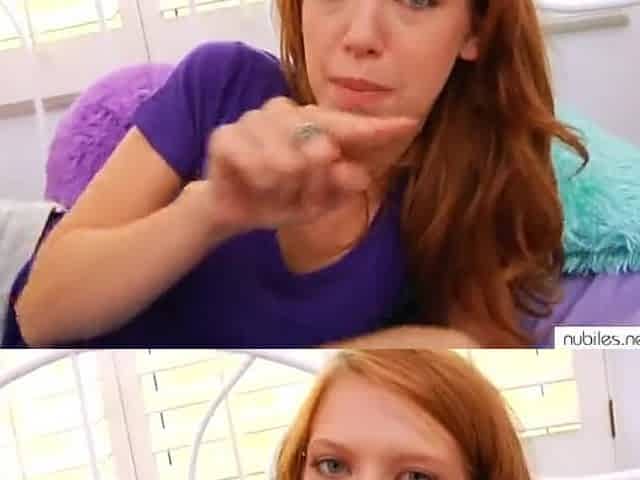 Redhead amateur double toy climax