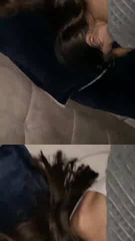 Beginning the day with cum on face