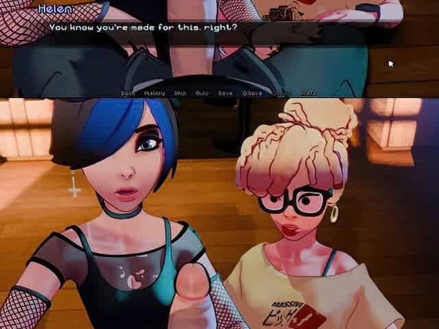 Hooked [ Manga Game ] Ep.two ALT and NERD touch a BIGGEST DONG for the 1ST TIME in this PORN CASTING !