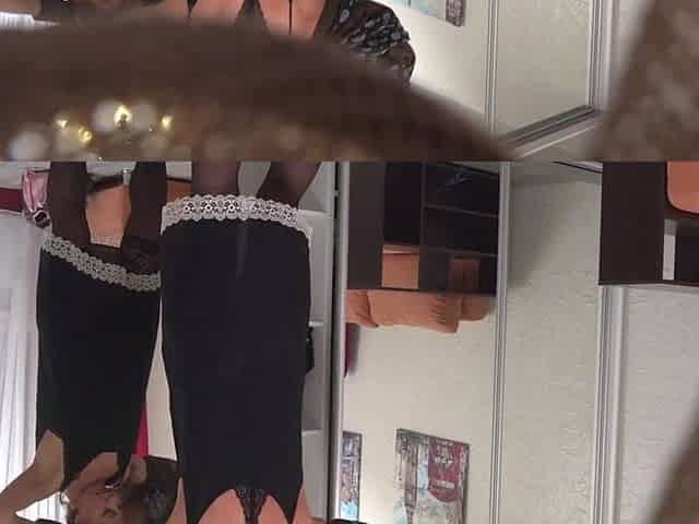 Rafaella does a striptease