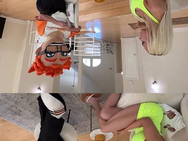 Bad Bella Kneeled For My Large Cock Blow job Then Bounced In PornDudeCasting