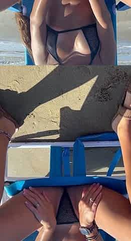 Busty amateur blonde banged in public outdoor
