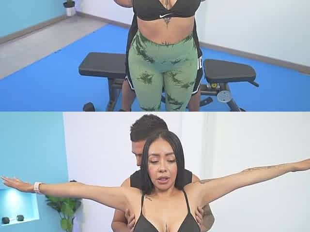 Sexy mother I'd like to fuck screwed by yoga instructor