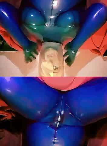 Latexdoll Dollsuit Fetico Doll Breathplay Hood