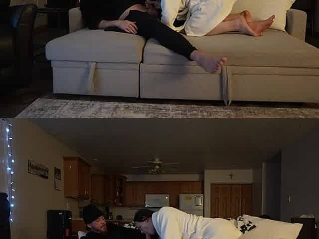 Wife Banged on the Bed Trying to get Preggy