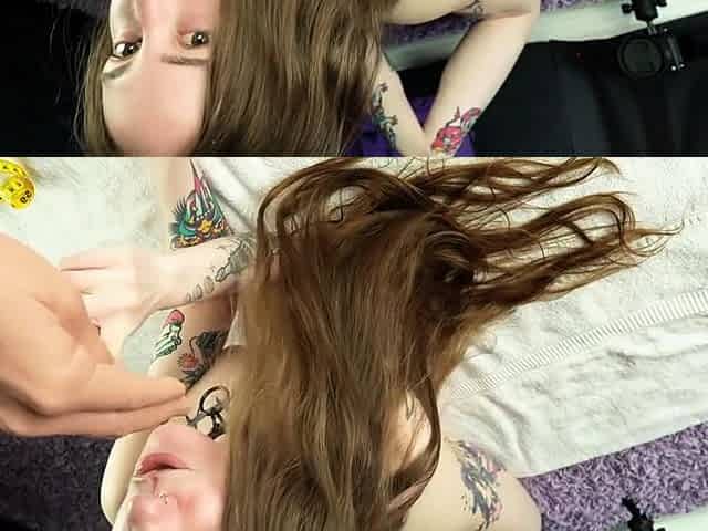 POV Hand Dildo Fisting