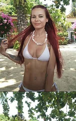 Topless Teasing in the Outdoors