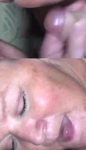 Milf pussy fucking in dogging position