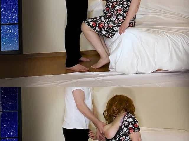 mother I'd like to fuck let him in when this chab asked
