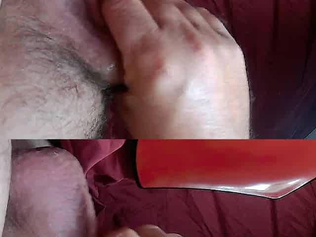 Gratifying My Pretty Penis Until I Explode