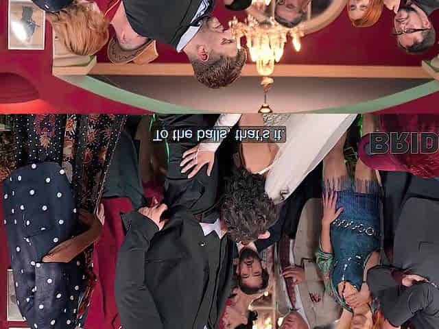 BRIDE4K. Everyone saw my vagina and I don't give a bang