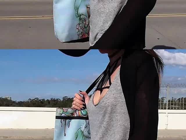 Public amateur fucked outdoors before cumshot