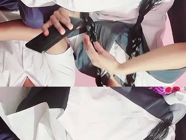 The first creampie in the life of a teen Indian schoolgirl