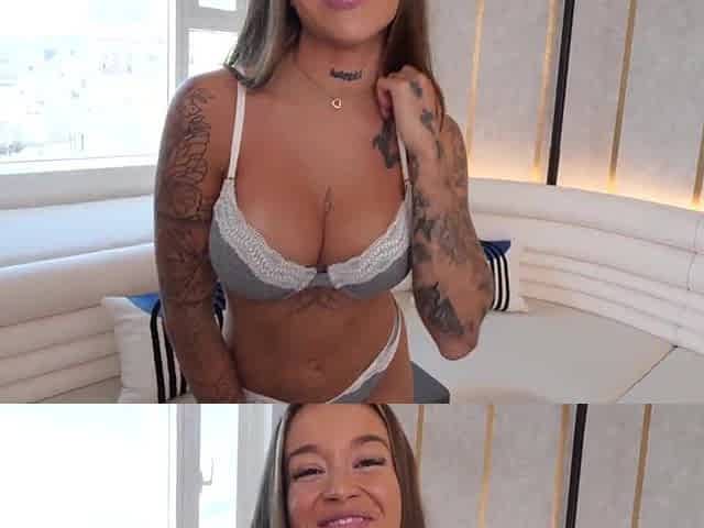 Tattooed Playgirl Katty Soarez Enjoys A Proper Pounding And double penetration