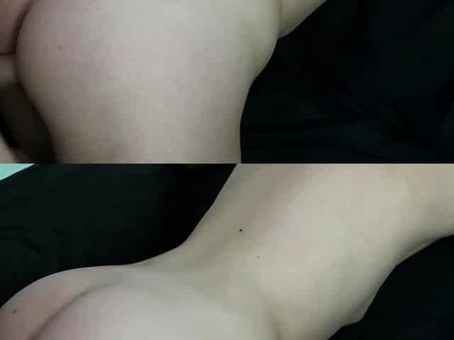 Amateur blonde doggystyle fucked hard