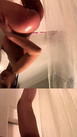 See how this Asian babe with big boobs