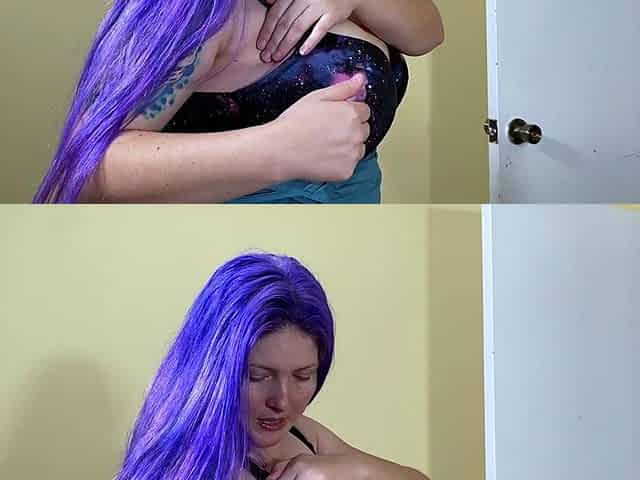 Great Big Boobs On Masturbating Redhead
