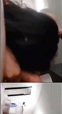 Getting spit roasted in a hotel take over
