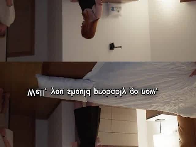 Stepsister Shocked When Stepson Cum In Stepmom While Share Bed Sex In Hotel Room (feat - Kiss Cat