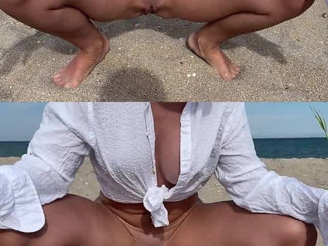 Rate my public urinate! mother I'd like to fuck Bawdy Lady Pissing On A Stripped Beach