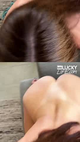 MrLuckyLife-Busty Beach Vibes With Jade