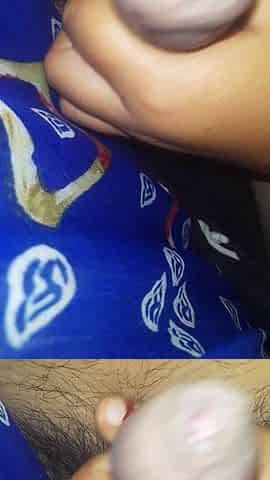Handjob with desi bhabhi