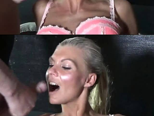 Blonde Danish Cum Eater