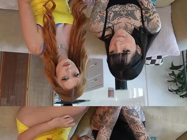 Tattoo Clip With Consummate And Awlivv From With Jak Knife, Verified Amateurs And Elly Clutch