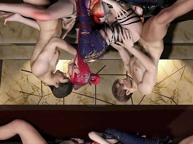 Group She Moves, You Drool: 3D Girl Magic - 3D Animation Hentai
