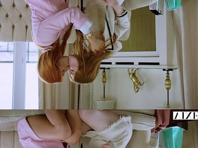 VIXEN A Rich Couple Share A Perfect Redhead On Vacation